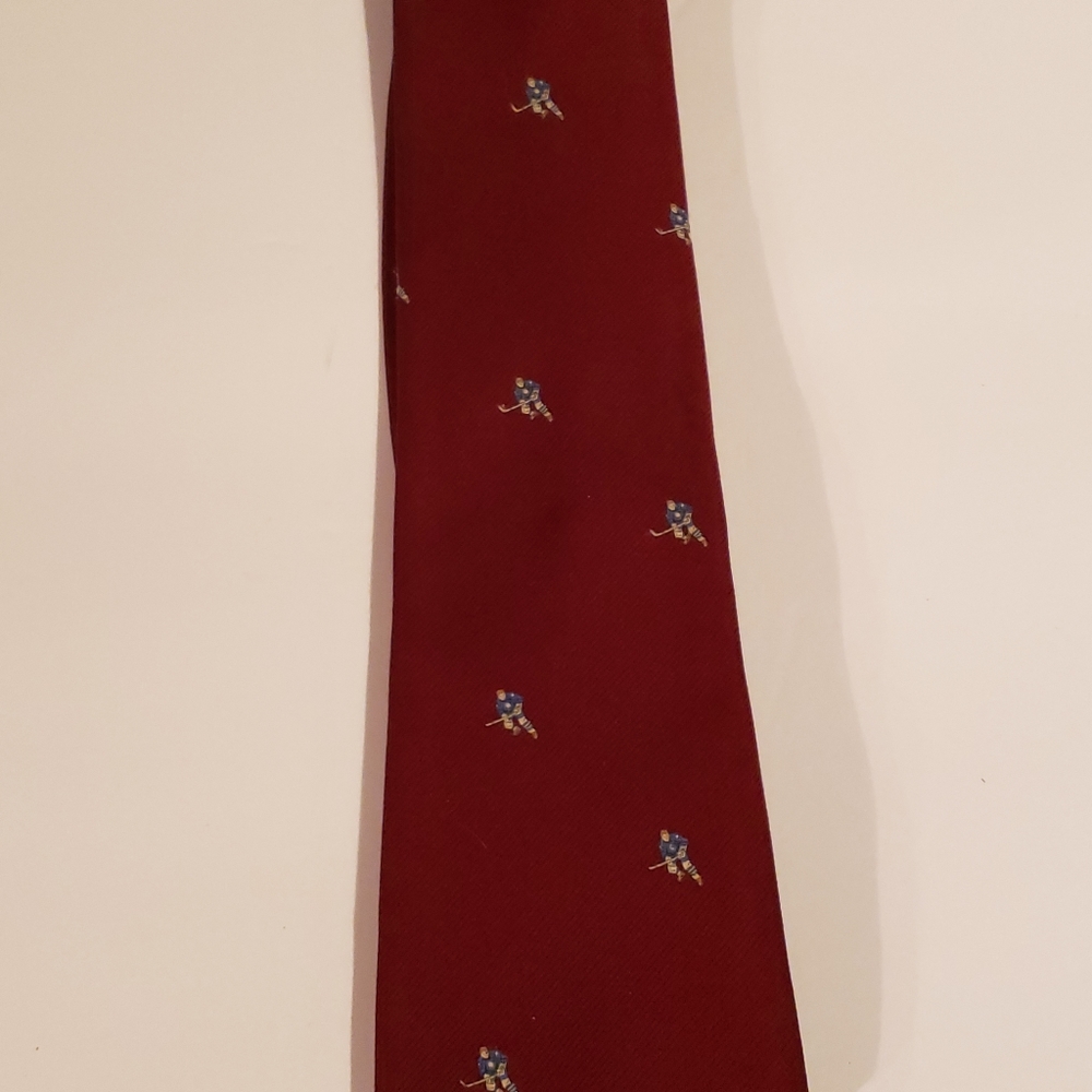 Vintage Hockey tie by Levine's